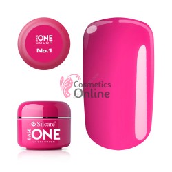 Gel UV Base One Silcare color Pink 01 5ml
